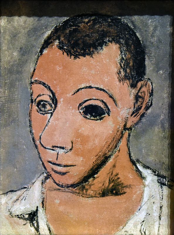 Pablo Picasso 1906 Self-Portrait - New York Metropolitan Museum Of Art